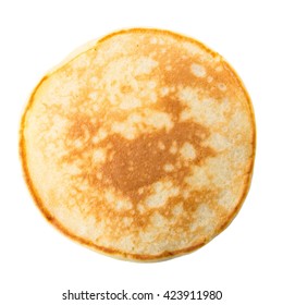 Pancake On White Background Stock Photo 423911980 | Shutterstock