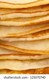 Pancake Yellow Brown Background Or Food Texture