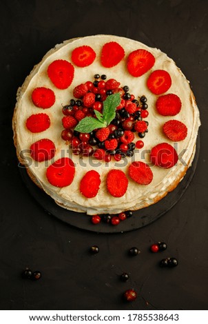 Similar – Cheesecake of cottage cheese