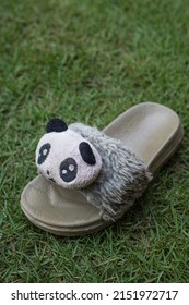 Panda Head Shaped Children's Sandals