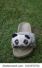 Panda Head Shaped Children's Sandals