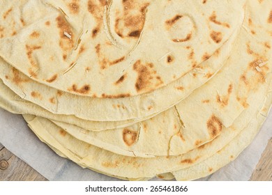 Pane Carasau, Typical Bread Of Sardinia, Italy