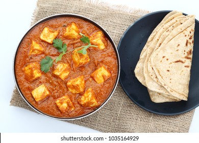 Paneer Butter Masala With Indian Cuisin