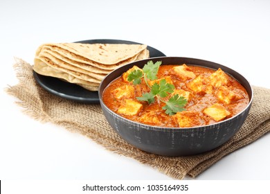 Paneer Butter Masala With Indian Cuisin