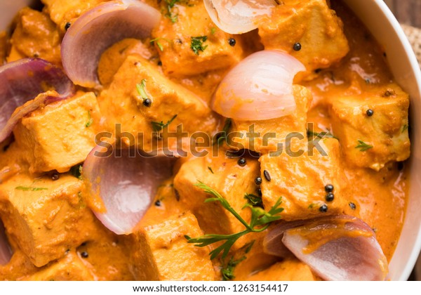 Paneer Do Pyaza Popular Punjabi Vegetarian Stock Photo Edit Now