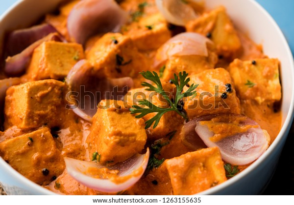 Paneer Do Pyaza Popular Punjabi Vegetarian Stock Photo Edit Now