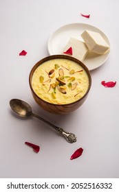 Paneer Payasam Or Cottage Cheese Kheer Or Khir