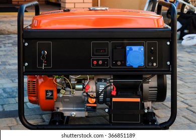 Panel portable electric generator - Shutterstock ID 366851189