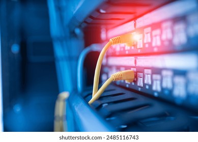 A panel to store wires to keep things organized. It is a panel that keeps cables in one place, making it convenient and flexible to manage.