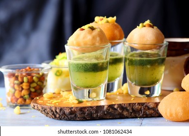 Pani Puri Shots Indian Street Snack Stock Photo 1081062419 | Shutterstock