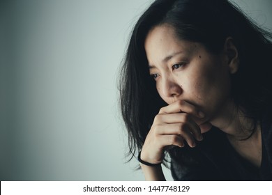 Panic Attacks Alone Young Girl Sad Stock Photo 1447748129 | Shutterstock