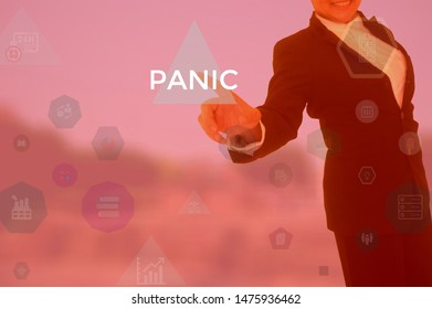 PANIC - technology and business concept