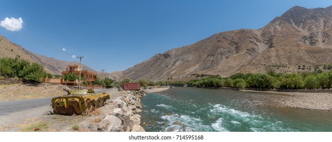 Panjshir Valley Eastern Afghanistan Beautiful Nature Stock Photo ...