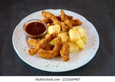 Panko Battered Chicken Breast Strips