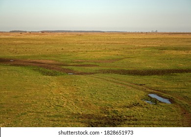 Pannonic Loess Steppe In Hortobágy, Hungary