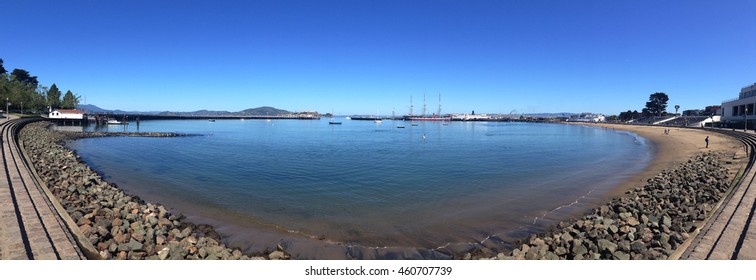 Panorama Aquatic Cove In Aquatic Park Historic District San Francisco