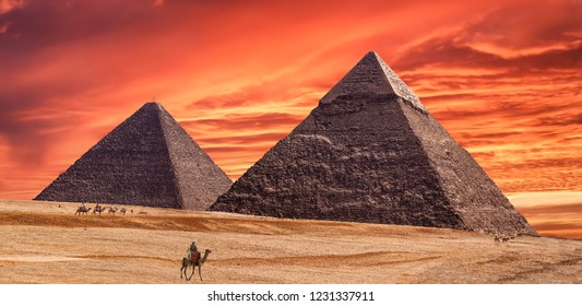 Piramids Travel Egypt Stock Photo (Edit Now) 1013134387