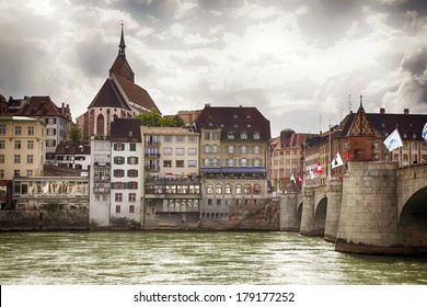 panorama of Basel, Switzerland