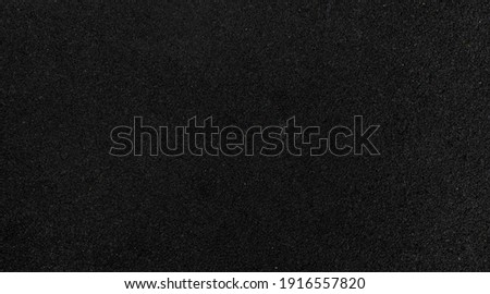 Panorama of Black rubber running track flooring texture and background seamless