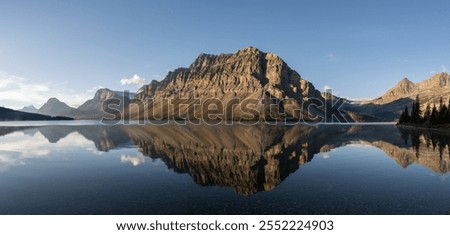 Similar – Bow Lake in Banff National Park, Canada