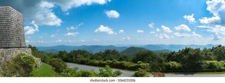 Panorama Brasstown Bald Georgia