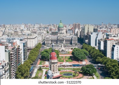 Panorama Of Buenos Aires, Argentina