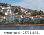 Panorama of Burgazada island, island in the Princes