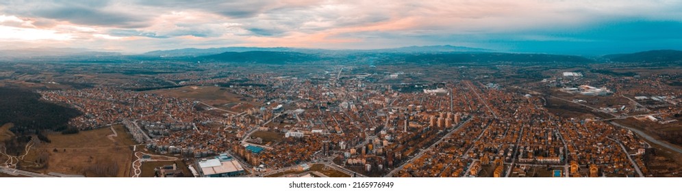 Panorama Of The City From The Western Balkans