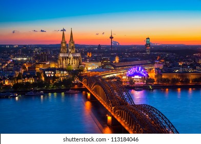 Panorama Köln, Deutschland mit Kathedrale