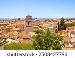 Panorama of downtown in Granada, Spain