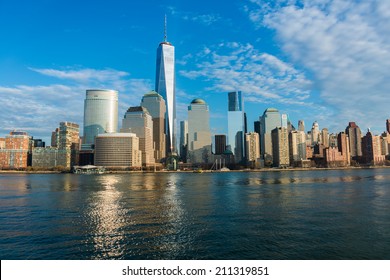 Panorama Of Downtown Manhattan