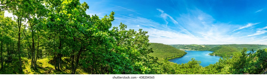 Panorama Of The Eifel In Germany