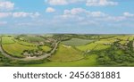 Panorama of English Countryside of Kent