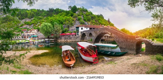 Panorama of famous small town in Montenegro - Shutterstock ID 2164919853