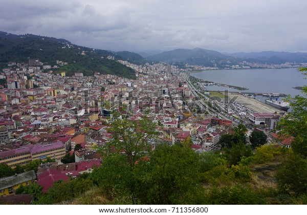 panorama giresun turkey castle stock photo edit now 711356800