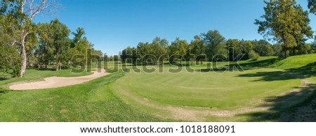 Panorama of Golfcourse at Kansas city