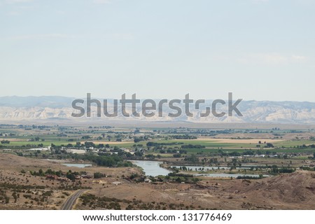 Panorama of Grand Junction, Colorado.