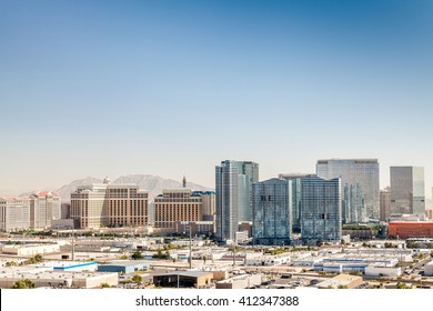 Panorama of Las Vegas, Nevada, USA