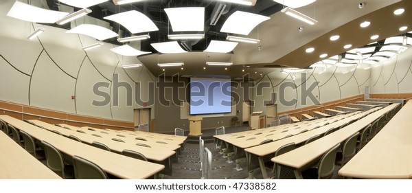 Panorama Lecture Classroom College Florida Stock Photo Edit