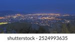 Panorama of Linz. Linz, Upper Austria, Austria.