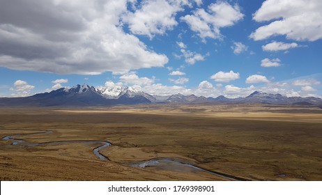 Panorama Of Majestic Andes Mountains, Peru