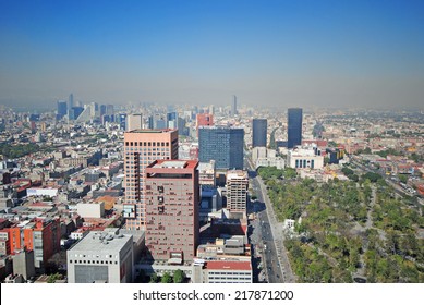 Panorama Of Mexico City