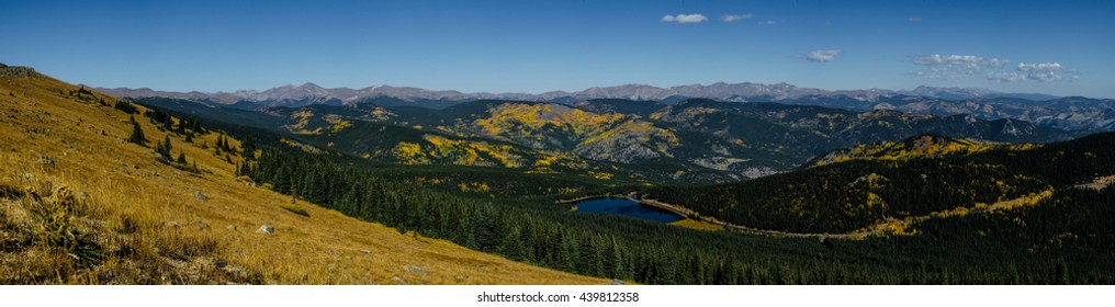 Panorama From Mount Evans Road