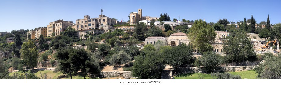 Panorama Of Mount Zion