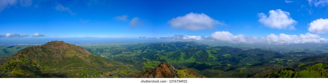 Panorama At Mt Diablo