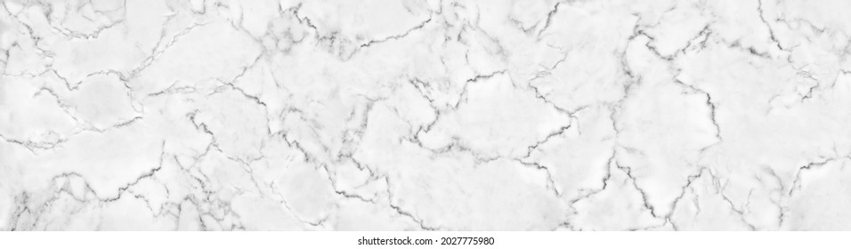 Panorama natural white marble stone texture for background or luxurious tiles floor and wallpaper decorative design.