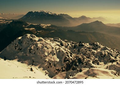 Panorama On The Orobie (Bergamasque Prealps) Seen From Mount Cancervo - Lombardy, Italy