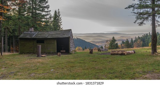 Panorama Of The Owl Mountains And The Giant Mountains