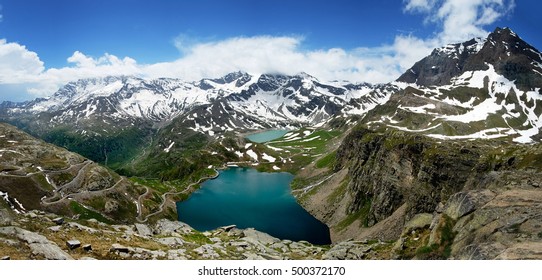 Panorama Of Parco Gran Paradiso, Italy