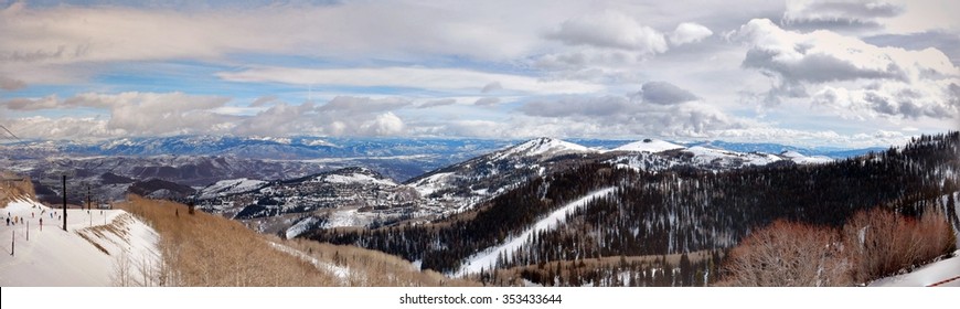 Panorama Of Park City, UT